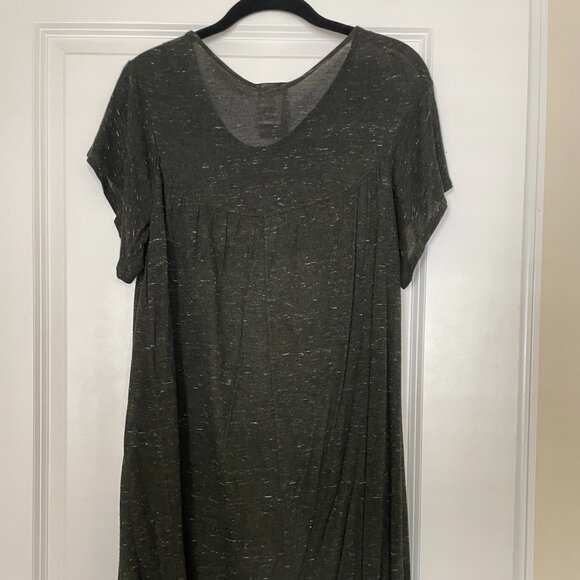 Anthropologie Dolan Left Coast Dress - Green Heather - Petite XS - Picture 3 of 3